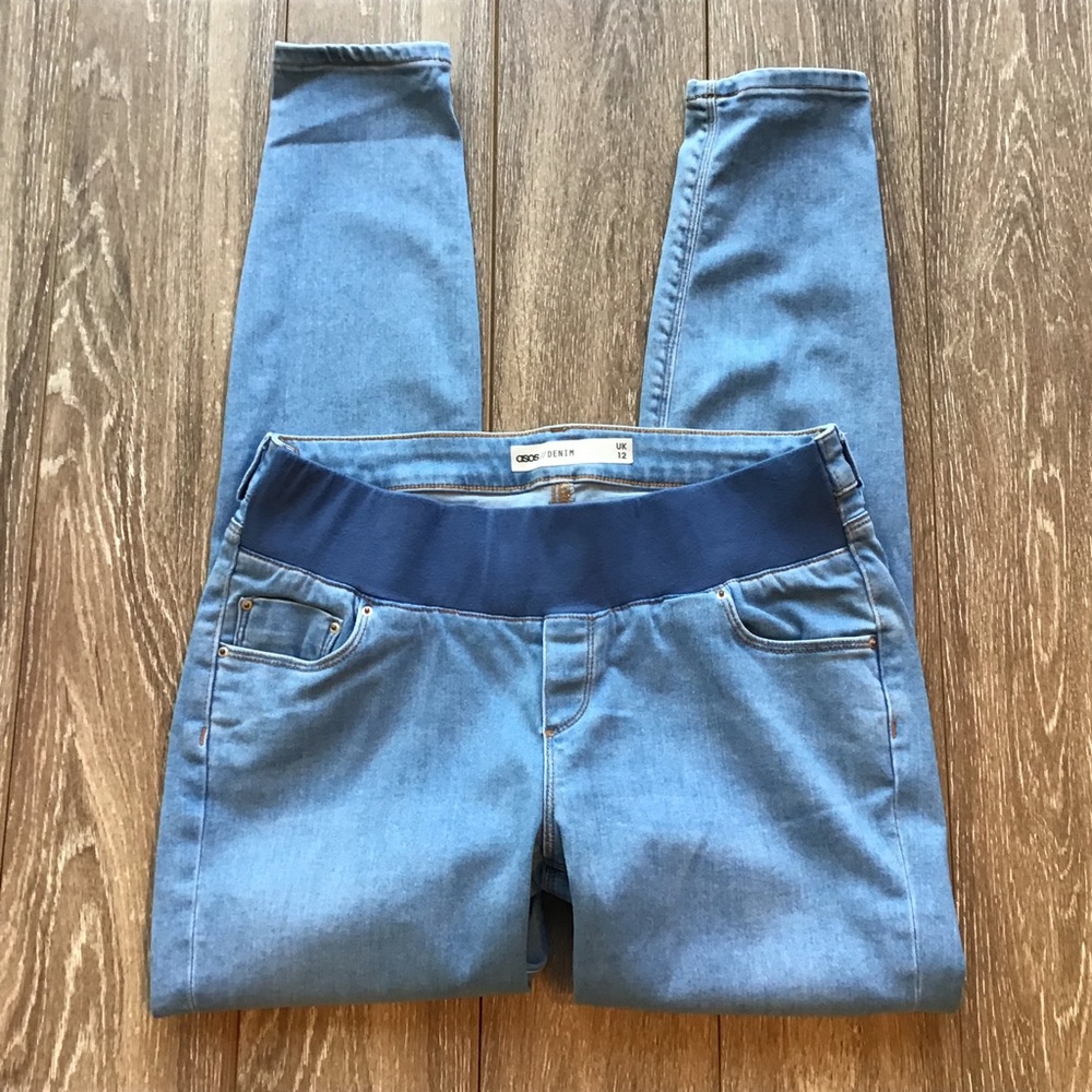 ASOS maternity jeans